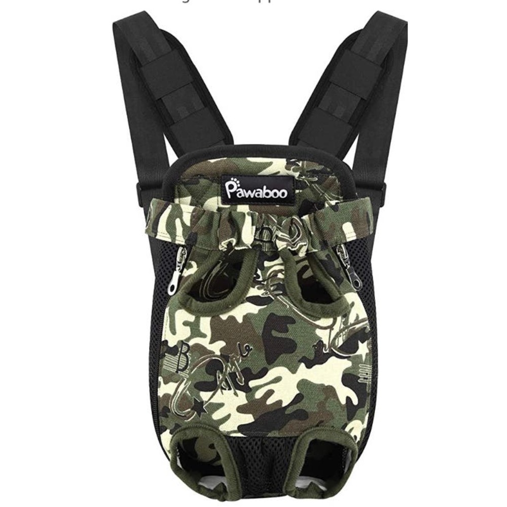 Pawaboo Pet Carrier Backpack * Size L for Small Dogs and Cats Under 15 Pounds